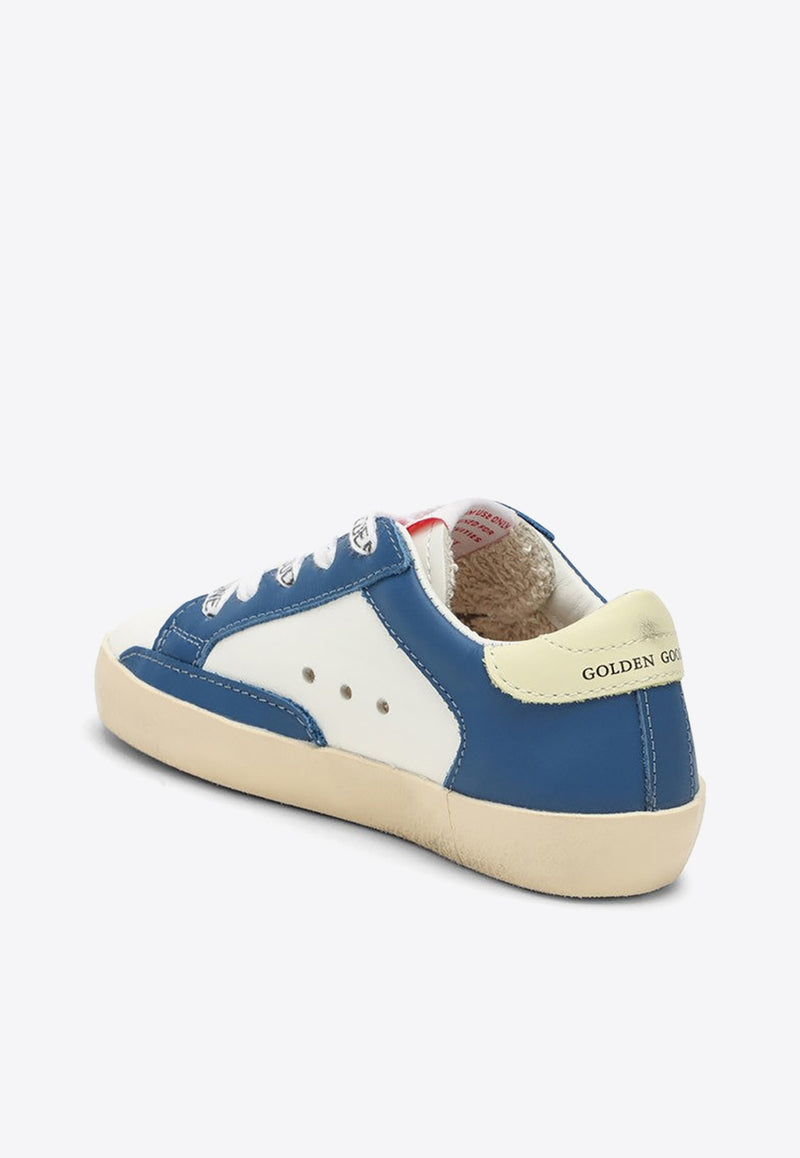 Bonpoint Boys X Golden Goose DB Leather Sneakers Blue S04BSNL00001-BLE/O_BONPO-016