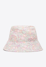 Bonpoint Girls Theana Floral-Print Bucket Hat Pink S04GACW00004CO/O_BONPO-523