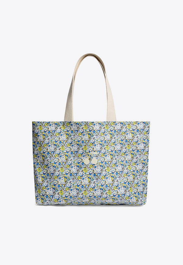Bonpoint Girls Diba Floral Print Tote Bag Multicolor S04GBAW00005CO/O_BONPO-515