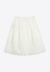 Bonpoint Girls Flora Broderie Anglaise Skirt White S04GSKW00001-ACO/O_BONPO-002