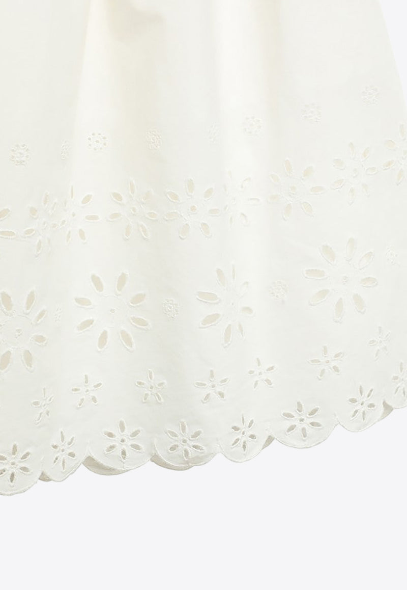 Bonpoint Girls Flora Broderie Anglaise Skirt White S04GSKW00001-ACO/O_BONPO-002