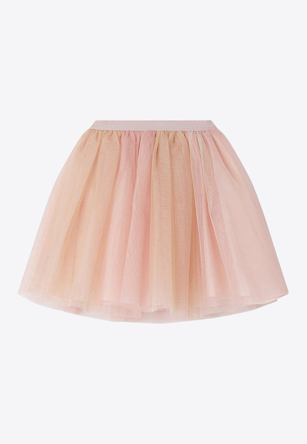Bonpoint Girls Charm Flared Tulle Skirt Multicolor S04GSKW00008-BPL/O_BONPO-080