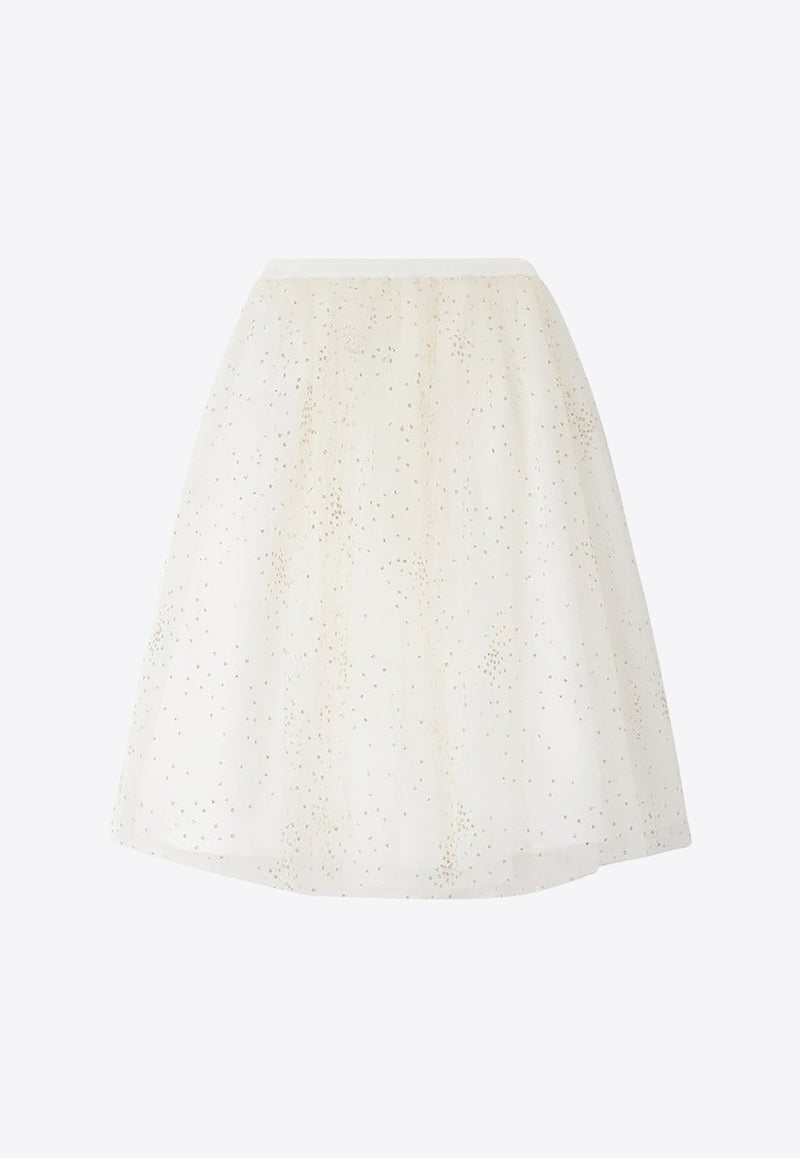 Bonpoint Girls Panice Flared Layered Skirt White S04GSKW00009-ANY/O_BONPO-032A