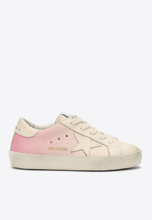 Bonpoint Girls X Golden Goose DB Leather Sneakers Pink S04GSNL00001-BLE/O_BONPO-028B