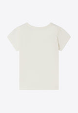 Bonpoint Girls Capricia Short-Sleeved T-shirt S04GTSK00018-ACO/O_BONPO-102