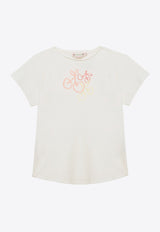 Bonpoint Girls Aada Logo-Printed T-shirt S04GTSK00019-BCO/O_BONPO-102
