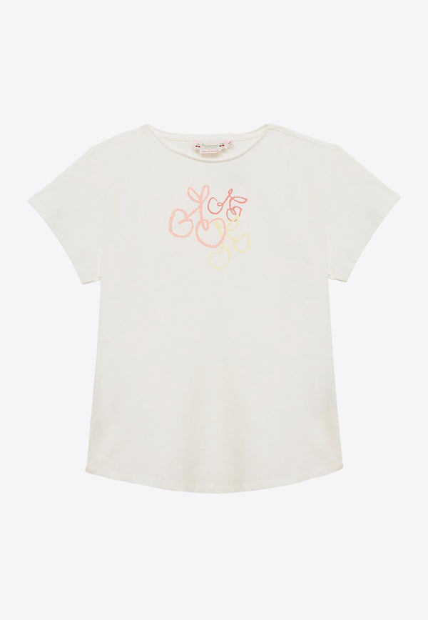 Bonpoint Girls Aada Logo-Printed T-shirt S04GTSK00019-BCO/O_BONPO-102