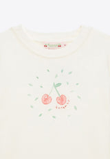 Bonpoint Girls Thida Crewneck T-shirt S04GTSK00023CO/O_BONPO-102