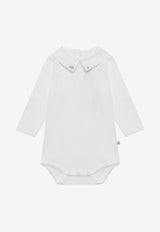 Bonpoint Babies Juillet Embroidered Onesie White S04OUNK00002CO/O_BONPO-137C