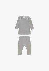Bonpoint Babies Two-Piece Pajamas S04PNIK00002CO/O_BONPO-016B