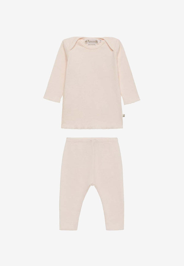 Bonpoint Babies Two-Piece Pajamas S04PNIK00002CO/O_BONPO-025B