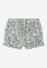 Bonpoint Girls Floral Print Square Shorts Multicolor S04XBEW00006-BCO/O_BONPO-515