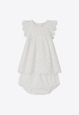 Bonpoint Baby Girls Lulu Broderie Anglaise Dress White S04XDRW00003-ACO/O_BONPO-002