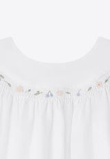 Bonpoint Baby Girls Amantine Floral Embroidered Dress White S04XDRW00006-ACO/O_BONPO-002