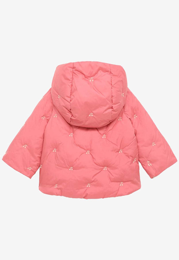 Bonpoint Baby Girls Quilted Jacket  S04XOUW00002NY/O_BONPO-022C Pink
