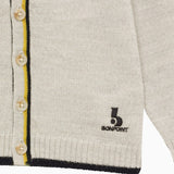 Bonpoint Babies Logo-Embroidered Wool Cardigan S04YCAK00002-BWO/O_BONPO-292