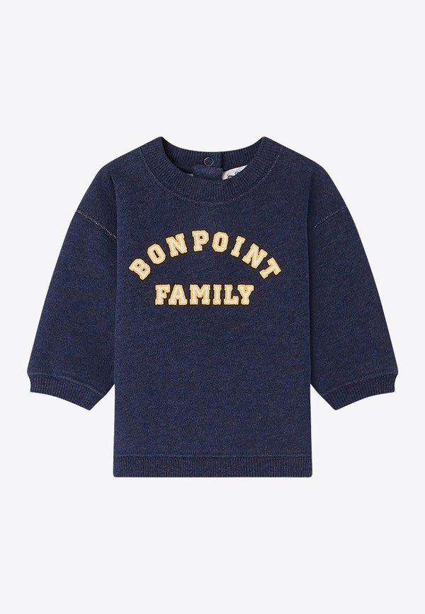 Bonpoint Boys Dady Pullover Sweatshirt S04YSKW00001-BCO/O_BONPO-174A