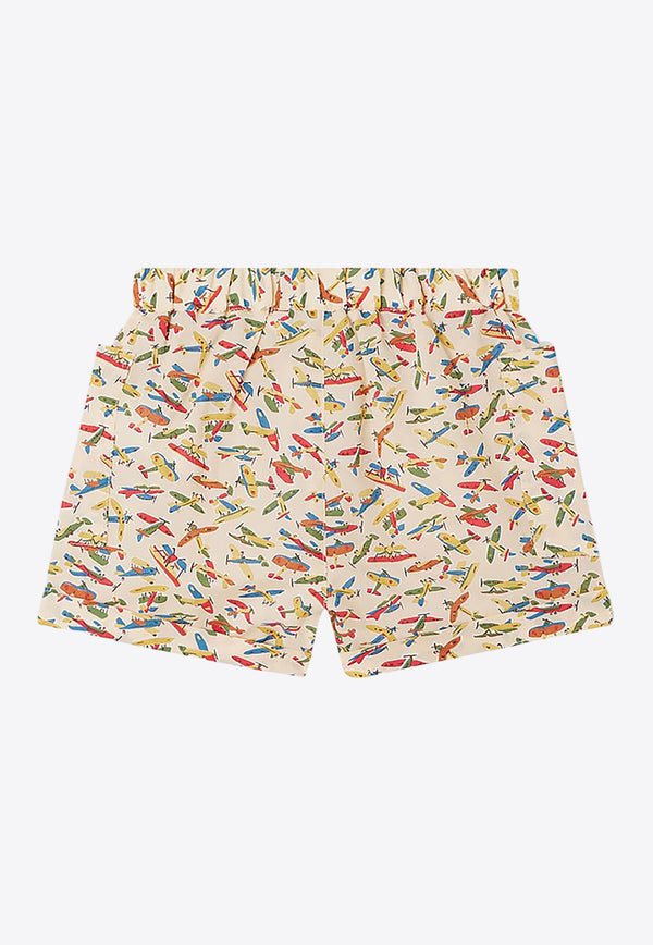 Bonpoint Baby Boys Printed Nateo Shorts Multicolor S04ZBEW00003CO/O_BONPO-680