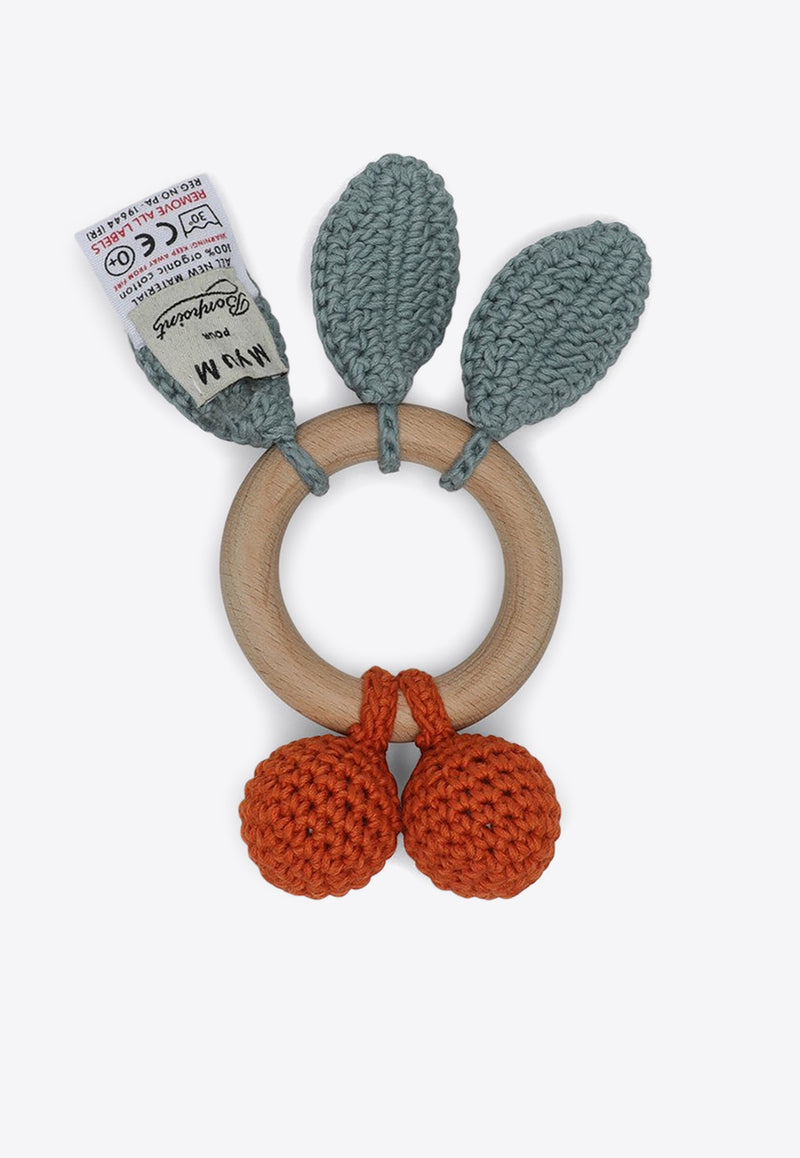 Bonpoint Babies Becherrymini Knitted Rattle Multicolor S05OTOD00001CO/Q_BONPO-065A