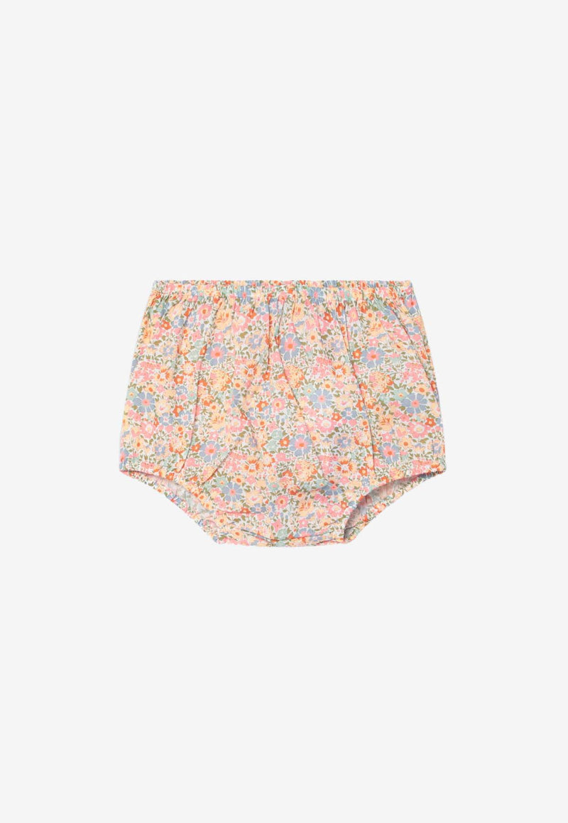 Bonpoint Baby Girls Aki Floral Print Bloomer Multicolor S05XBEW00001-ACO/Q_BONPO-525C