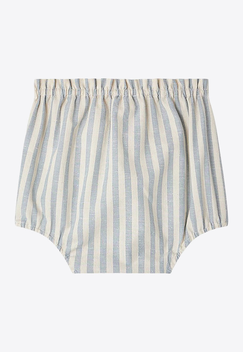 Bonpoint Babies Ena Striped Shorts Light Blue S05XBEW00006-ACO/Q_BONPO-210