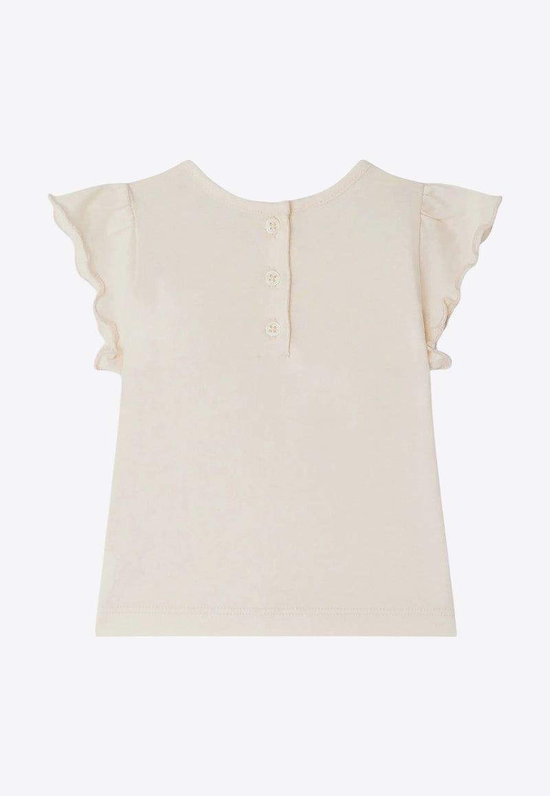 Bonpoint Babies Elma Cherry Print Blouse Pink S05XTSK00009-ACO/Q_BONPO-125