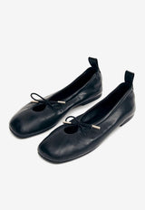 ALOHAS Rosalind Leather Ballet Flats Black S100303-04_BLACK