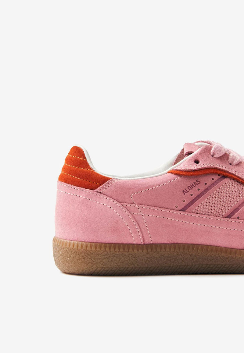 ALOHAS TB.490 Low-Top Suede Sneakers Pink S100471-13_PINK