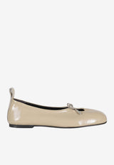 ALOHAS Rosalind Leather Ballet Flats Beige S100776-01_BEIGE