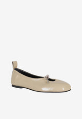 ALOHAS Rosalind Leather Ballet Flats Beige S100776-01_BEIGE