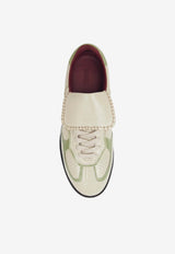 ALOHAS TB.490 Club Patent Leather Sneakers Cream S100829-02_CREAM