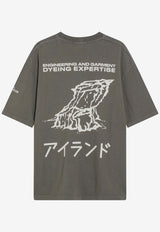 Stone Island Printed Crewneck T-shirt Green S152100021S0236/R_STONE-V0054