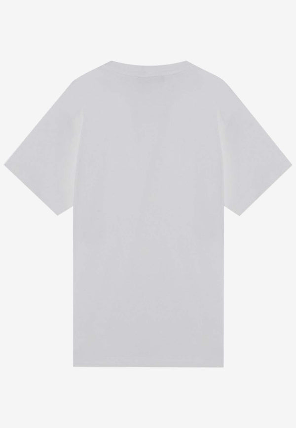 Stone Island Compass Patch T-shirt White S152100027S0013/R_STONE-V0001