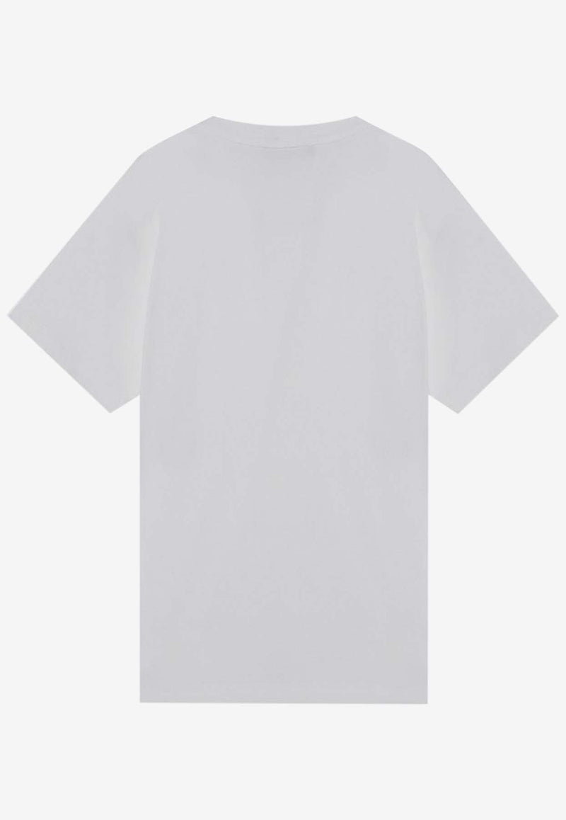 Stone Island Compass Patch T-shirt White S152100027S0013/R_STONE-V0001