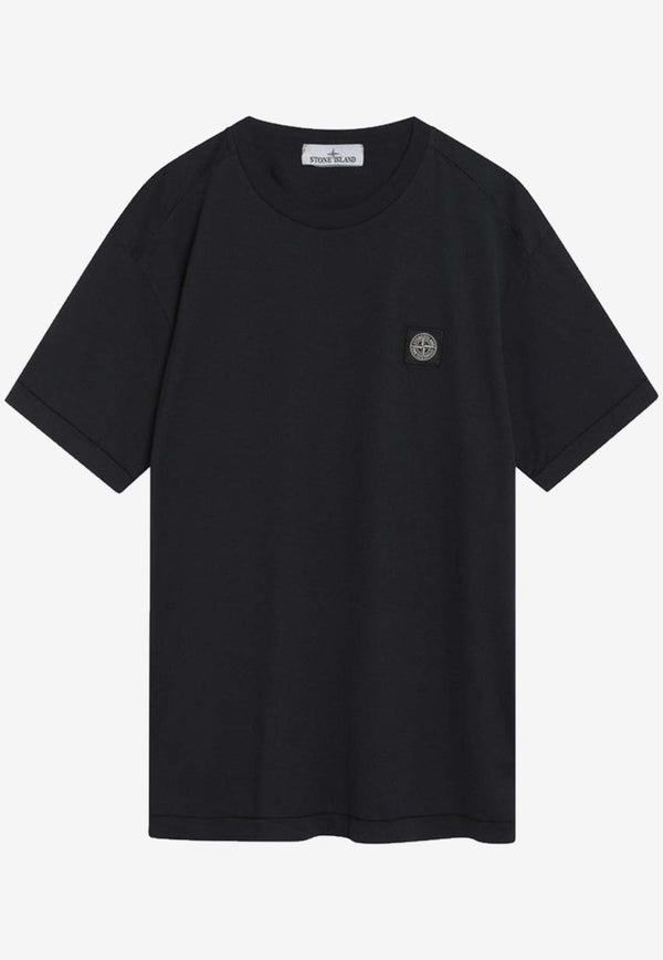 Stone Island Compass Patch T-shirt Navy S152100027S0013/R_STONE-V0020