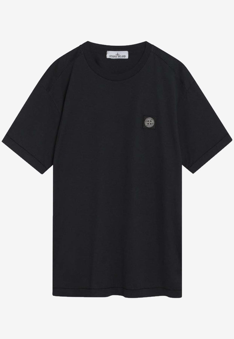 Stone Island Compass Patch T-shirt Navy S152100027S0013/R_STONE-V0020