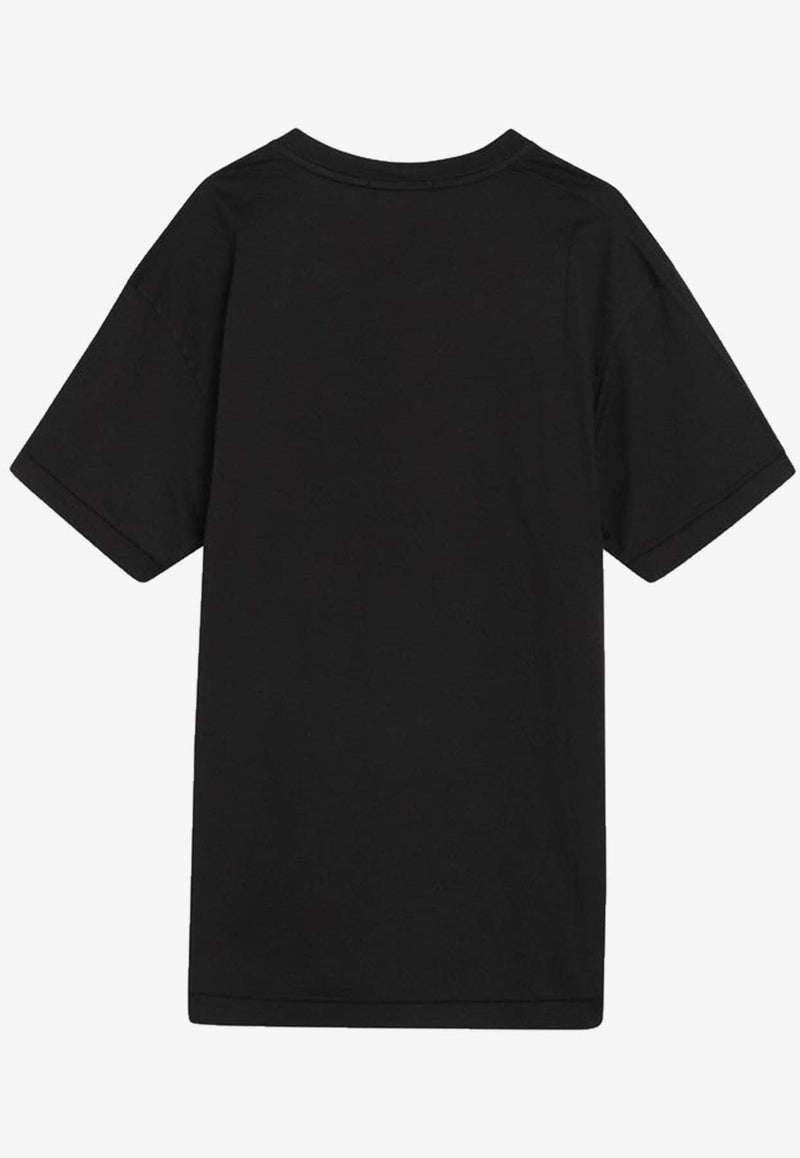 Stone Island Compass Patch T-shirt Black S152100027S0013/R_STONE-V0029