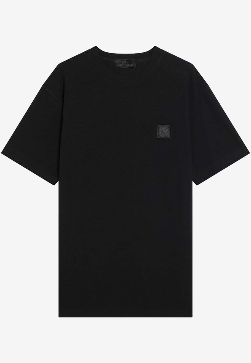 Stone Island Compass Patch T-shirt Black S152100034S0F11/R_STONE-V0029