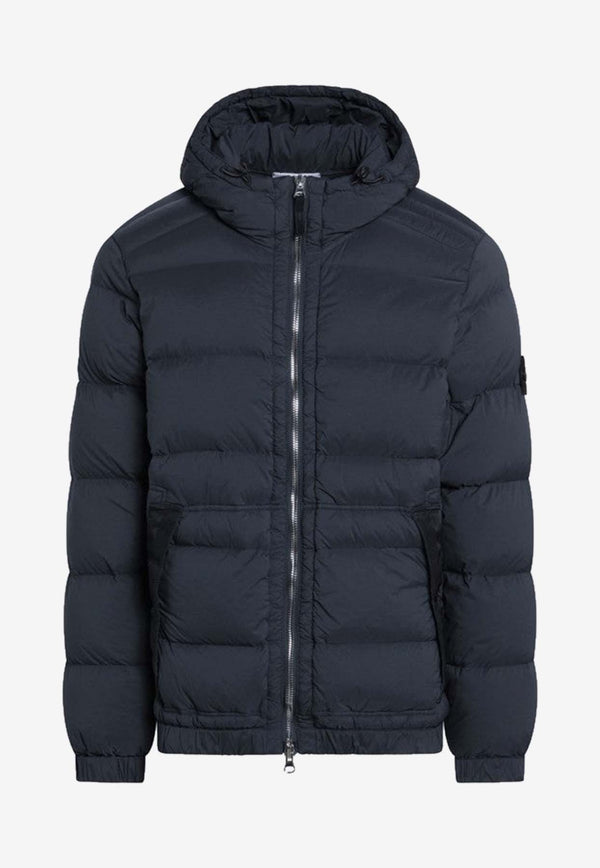 Stone Island Hooded Puffer Jacket Navy S154100040S0028/R_STONE-V0020