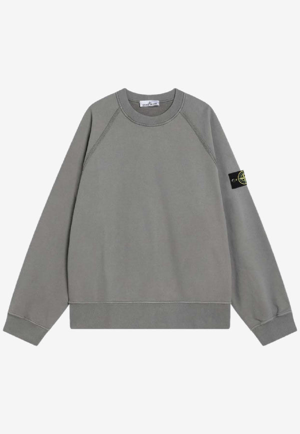 Stone Island Compass Logo Sweatshirt Gray S156100022S0A20/R_STONE-V006B