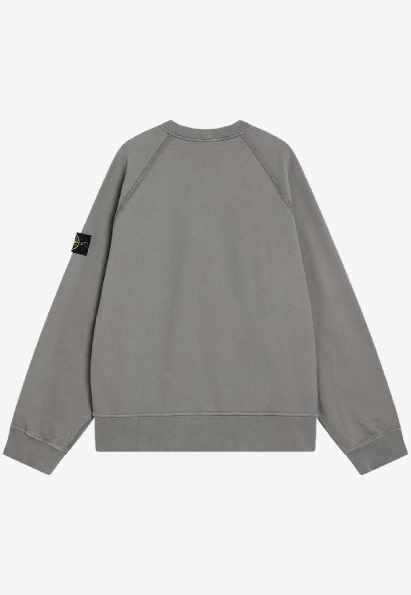 Stone Island Compass Logo Sweatshirt Gray S156100022S0A20/R_STONE-V006B