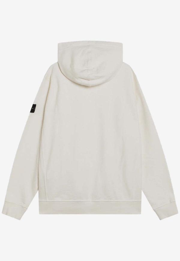 Stone Island Compass Patch Hooded Sweatshirt Ivory S156100029S0A20/R_STONE-V0093