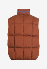 Stone Island Quilted Down Gilet Brown S15G100011S0X24/R_STONE-V0071
