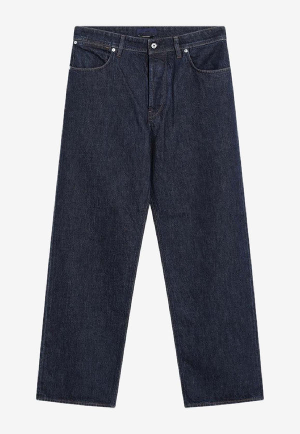 Stone Island Washed Straight-Leg Jeans  Blue S15J100006S00J7/R_STONE-VJ201