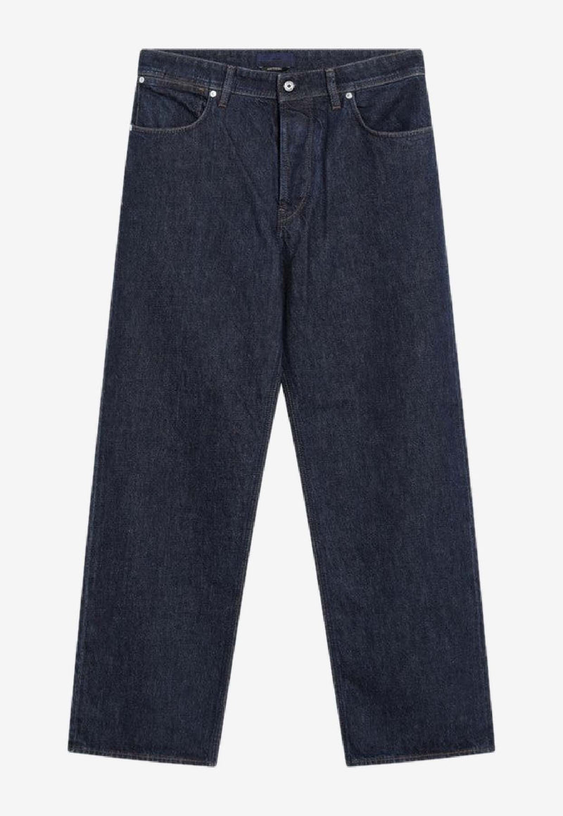 Stone Island Washed Straight-Leg Jeans  Blue S15J100006S00J7/R_STONE-VJ201