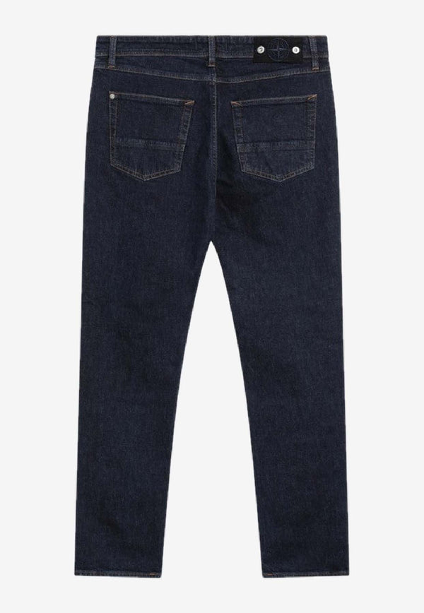 Stone Island Washed Slim Jeans  Blue S15J100007S0J12/R_STONE-VJ201