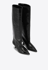 GANNI Knee-High Boots S2213-BLACK
