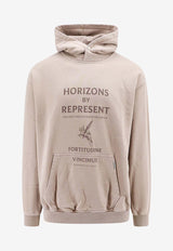 Represent Horizons Printed Hoodie S24REP_MLM414-431TAUPE