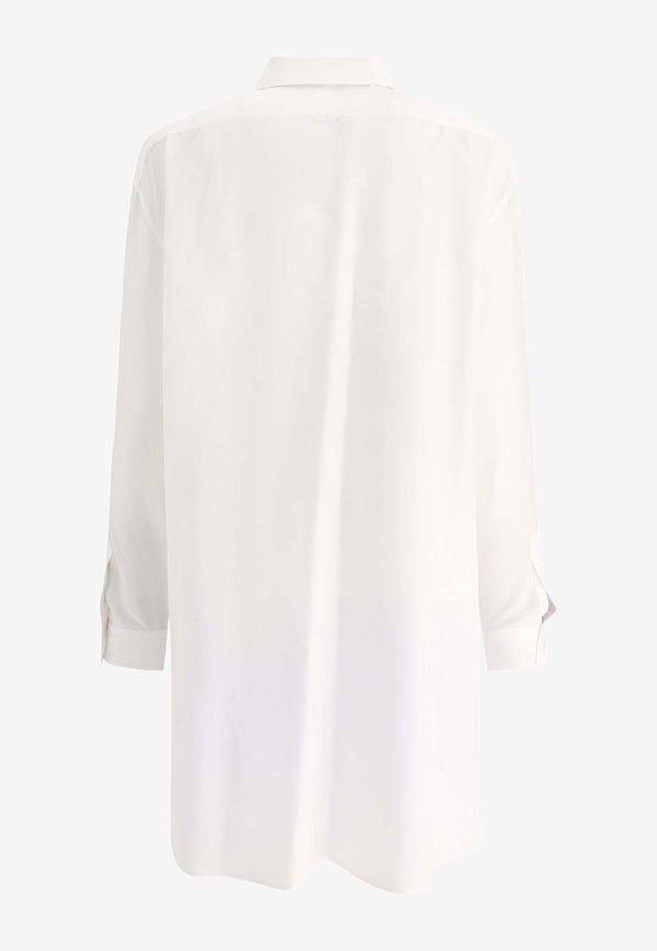Loewe Double-Layer Mini Shirt Dress White S359Y09XD98794_75892