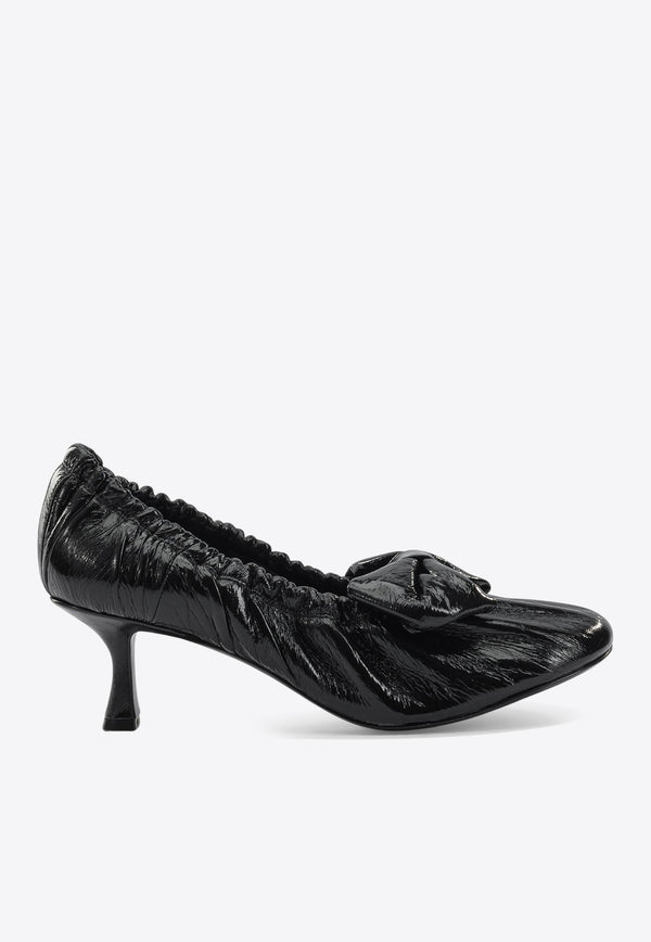 Acne Studios 60 Bow Embellished Leather Pumps Black AD0794900_2744112c-aec5-4ab0-b9a2-d38e3041d33f